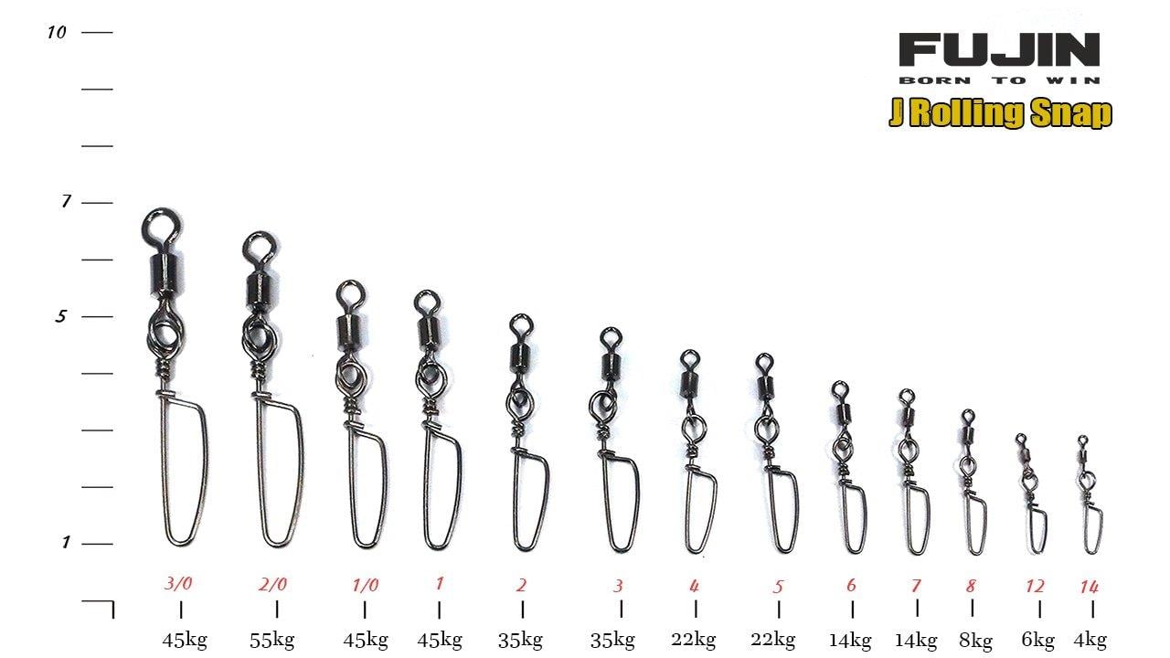 Fujin J Rolling Snap Bilyalı Kilitli Klips Black Nickel