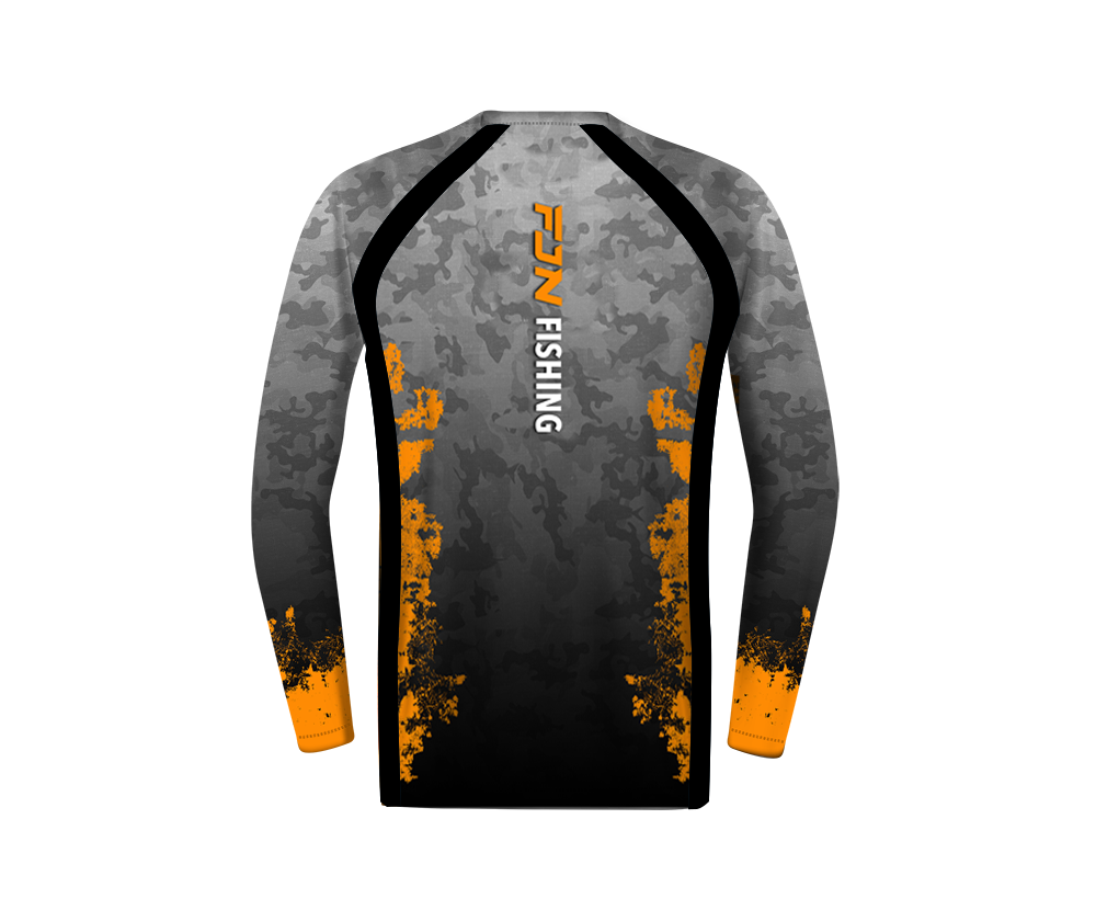 Fujin Performance T-Shirt Camo Orange
