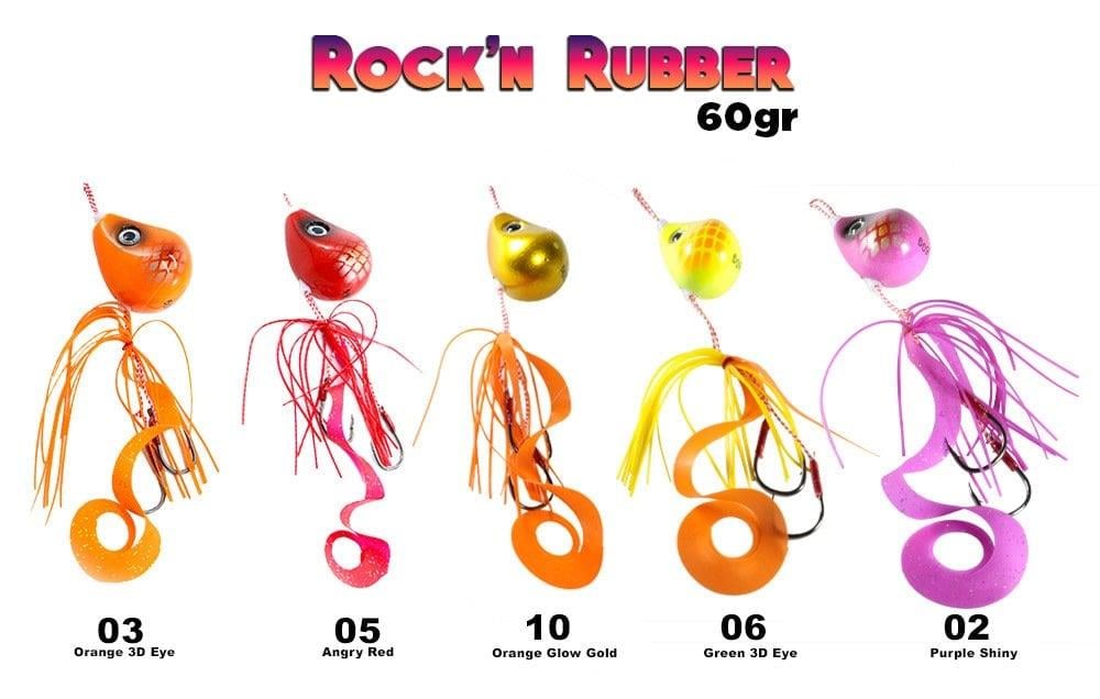 Fujin Rockn Rubber 60gr Tai Rubber Set