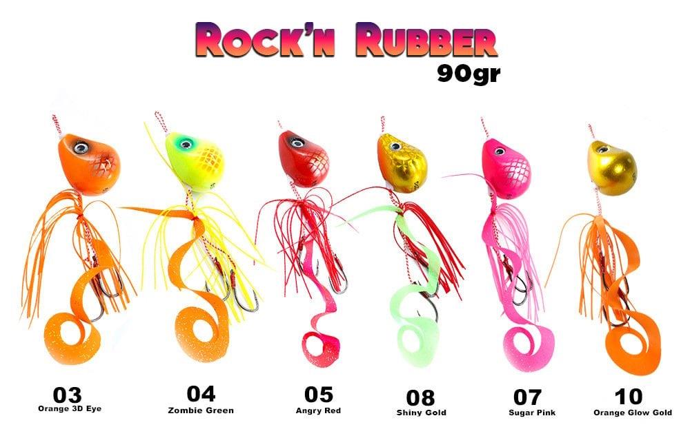 Fujin Rockn Rubber 90gr Tai Rubber Set