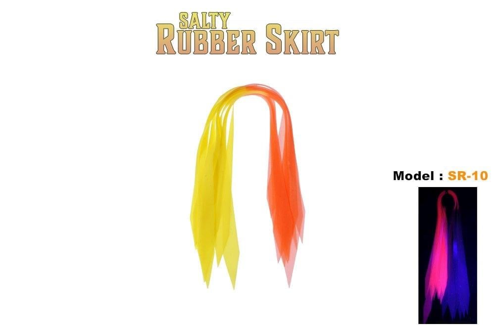 Fujin Rubber Skirt Düz Püskül Set #SR-10
