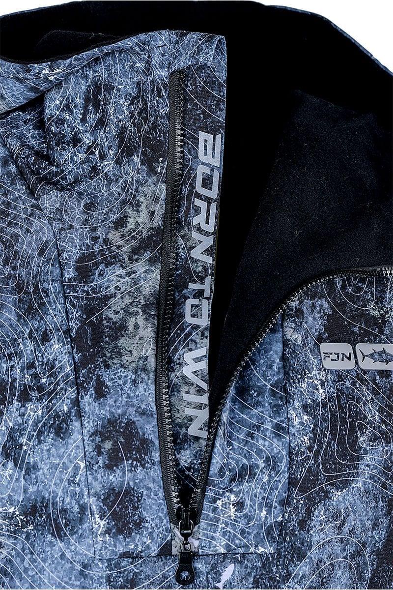 Fujin SeaGame Technical Polar Hoodie Grey Reef