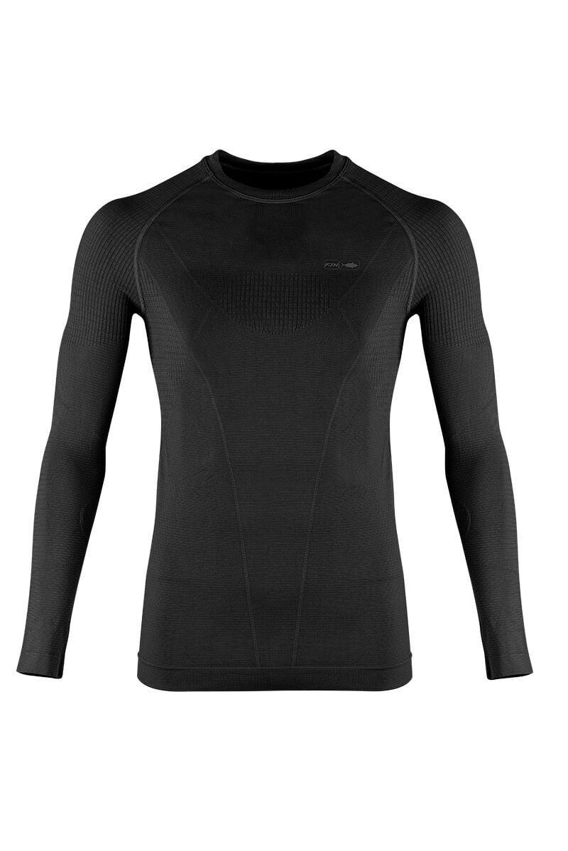 Fujin Seamless Termal İçlik Black Üst