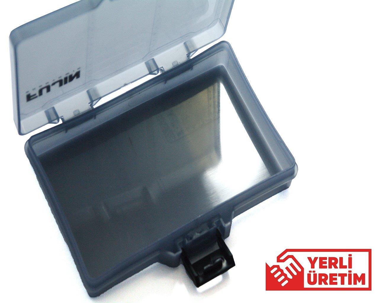 Fujin Tackle Box 15RD 14cm Maket Balık Kutusu Gri