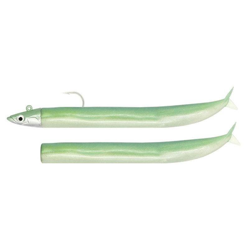 Crazy Sandeel CSE150/2 CSE219 Combo Off Shore 20gr Vert Nacre Silikon Yem