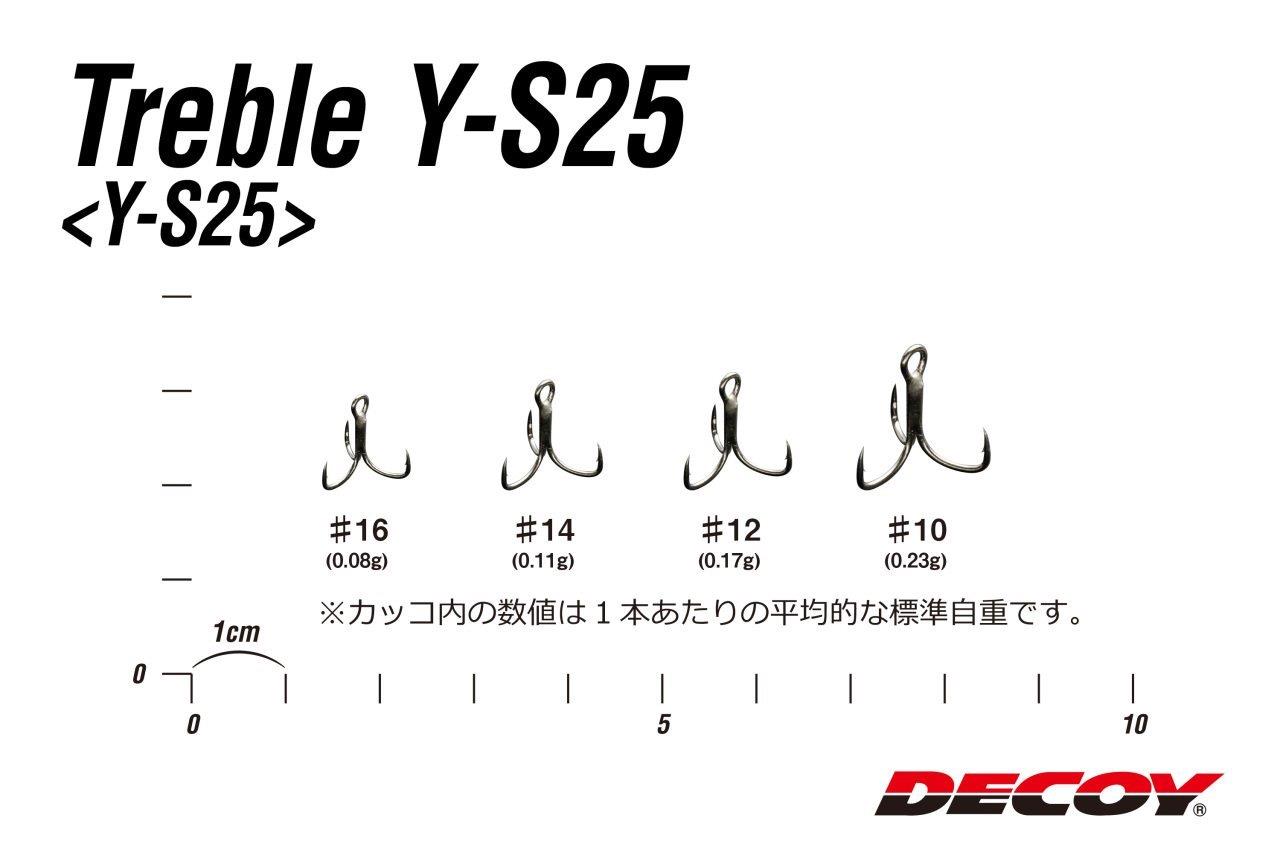 DECOY Y-S25 Light Game Treble Üçlü Kanca