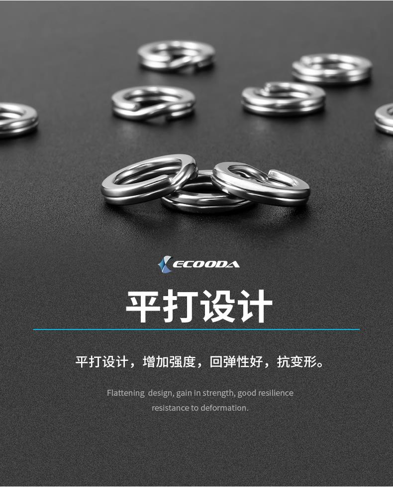 Ecooda Exairetika Split Ring #3