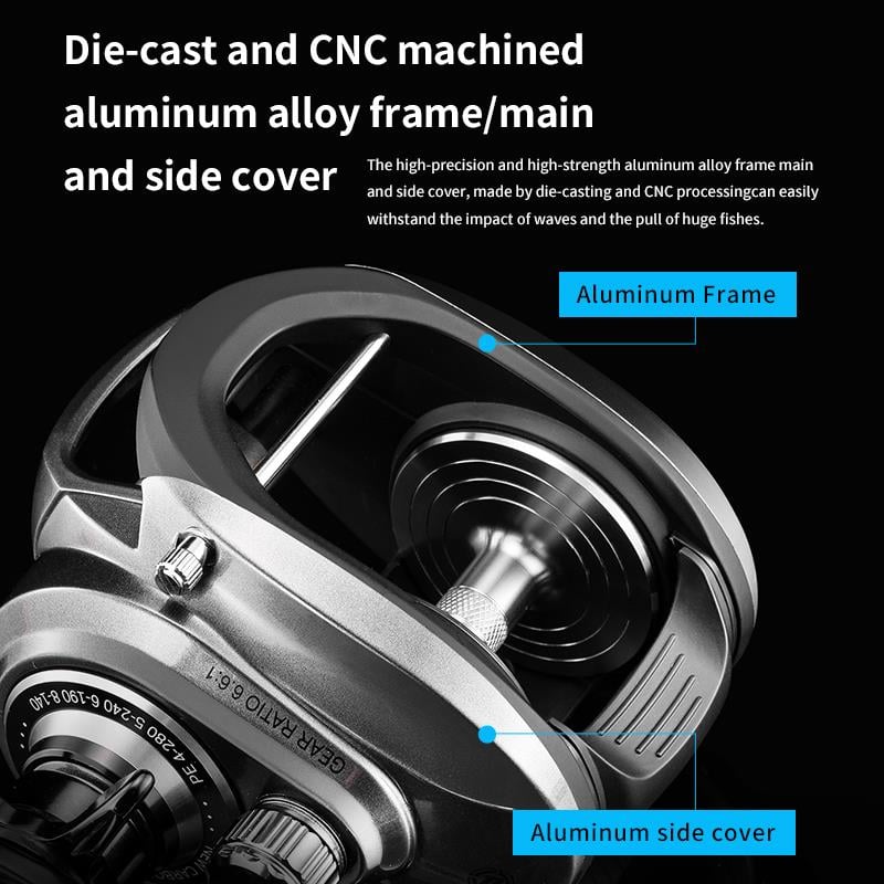 Ecooda Flash Wave 800R Bait Casting Olta Makinesi