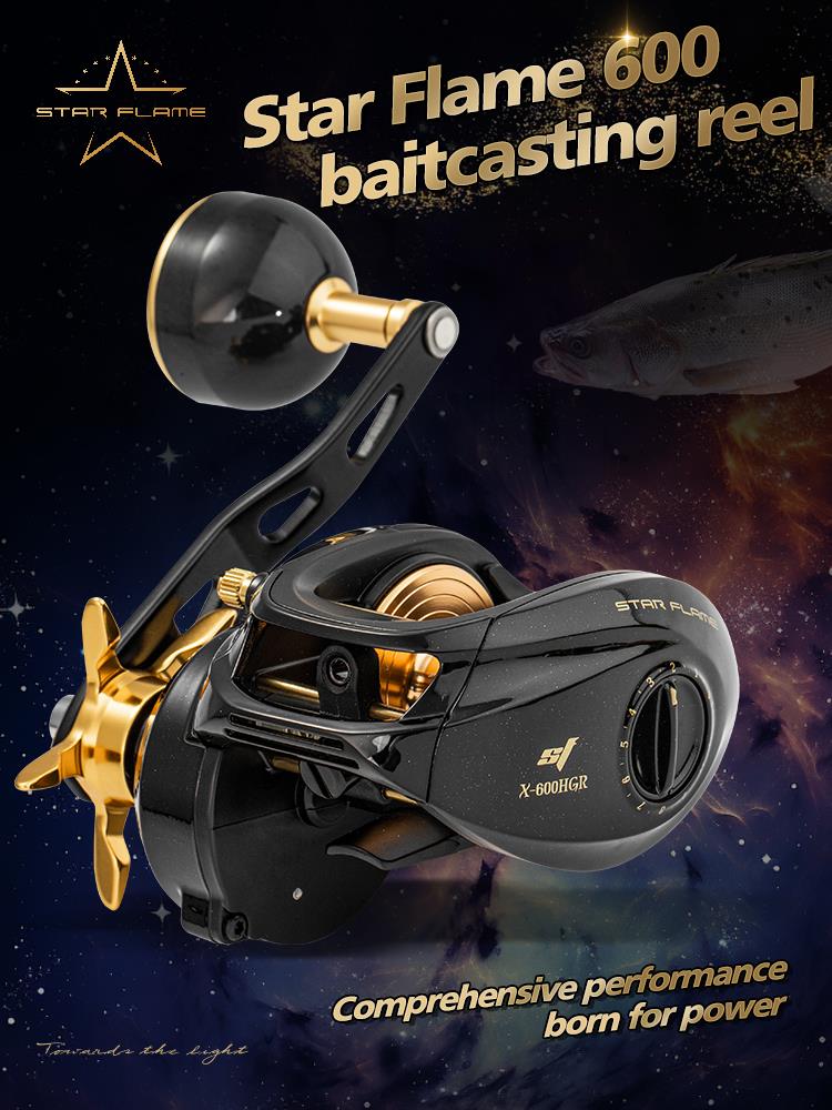 Ecooda Star Flame 600HGR Bait Cast Olta Makinesi