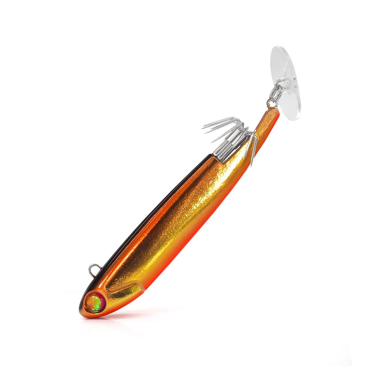 Fiiish STH1098 Power Tail Squid Shore 15gr Orange Atomic Kalamar Zokası