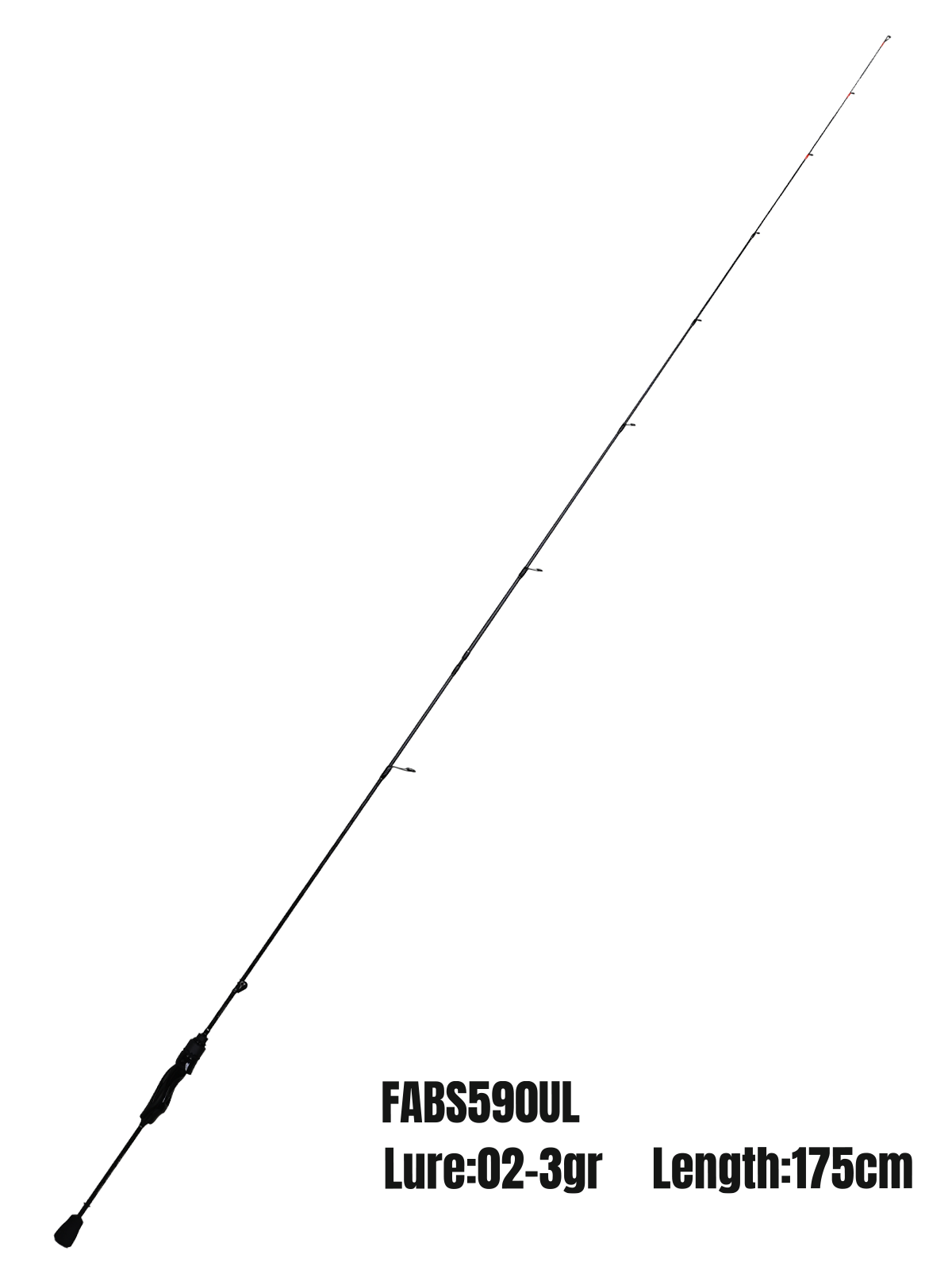 Fujin Ajime Black Swan 175cm 02-3gr Aji LRF Kamışı