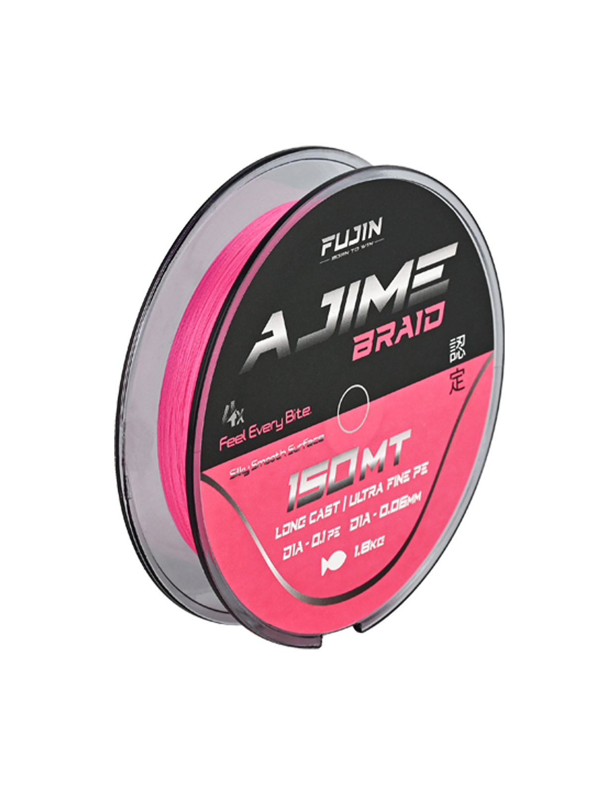 Fujin Ajime Braid 4x 150mt Pink ip