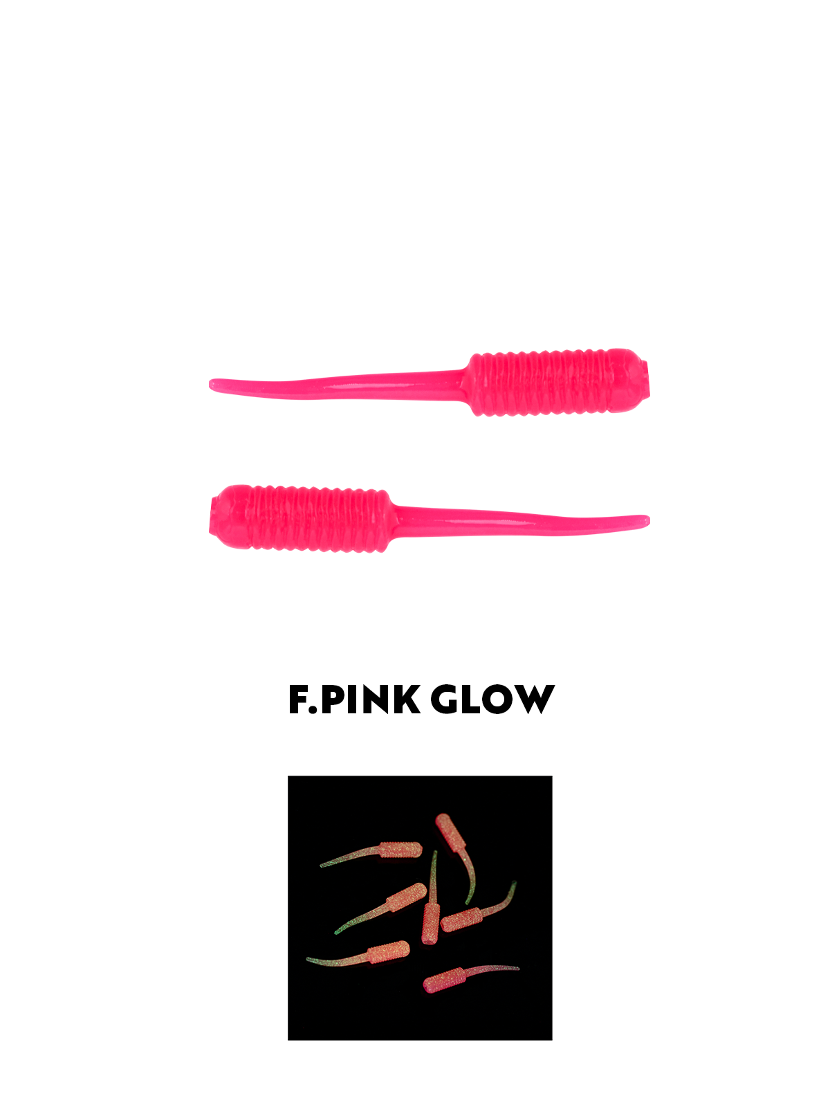 Fujin Baby FRY 2cm LRF Silikonu Pearl White Glow