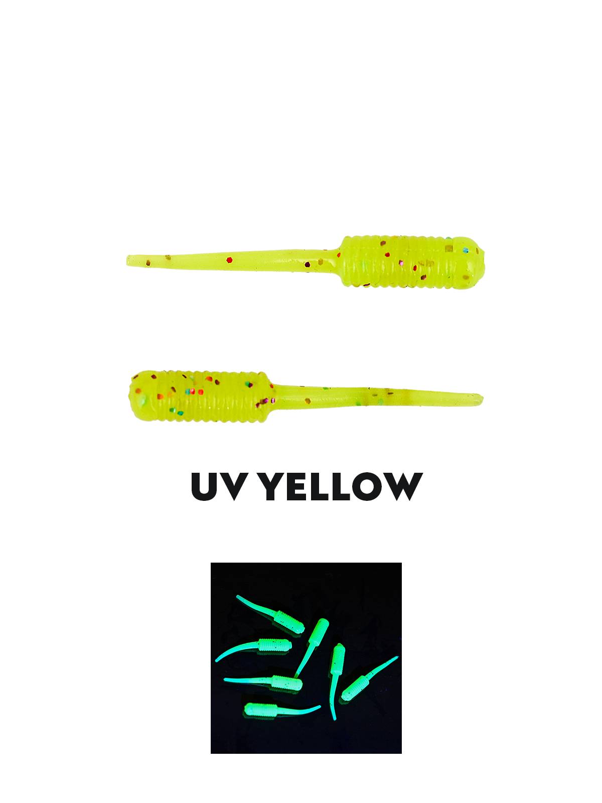 Fujin Baby FRY 2cm LRF Silikonu Pearl White Glow