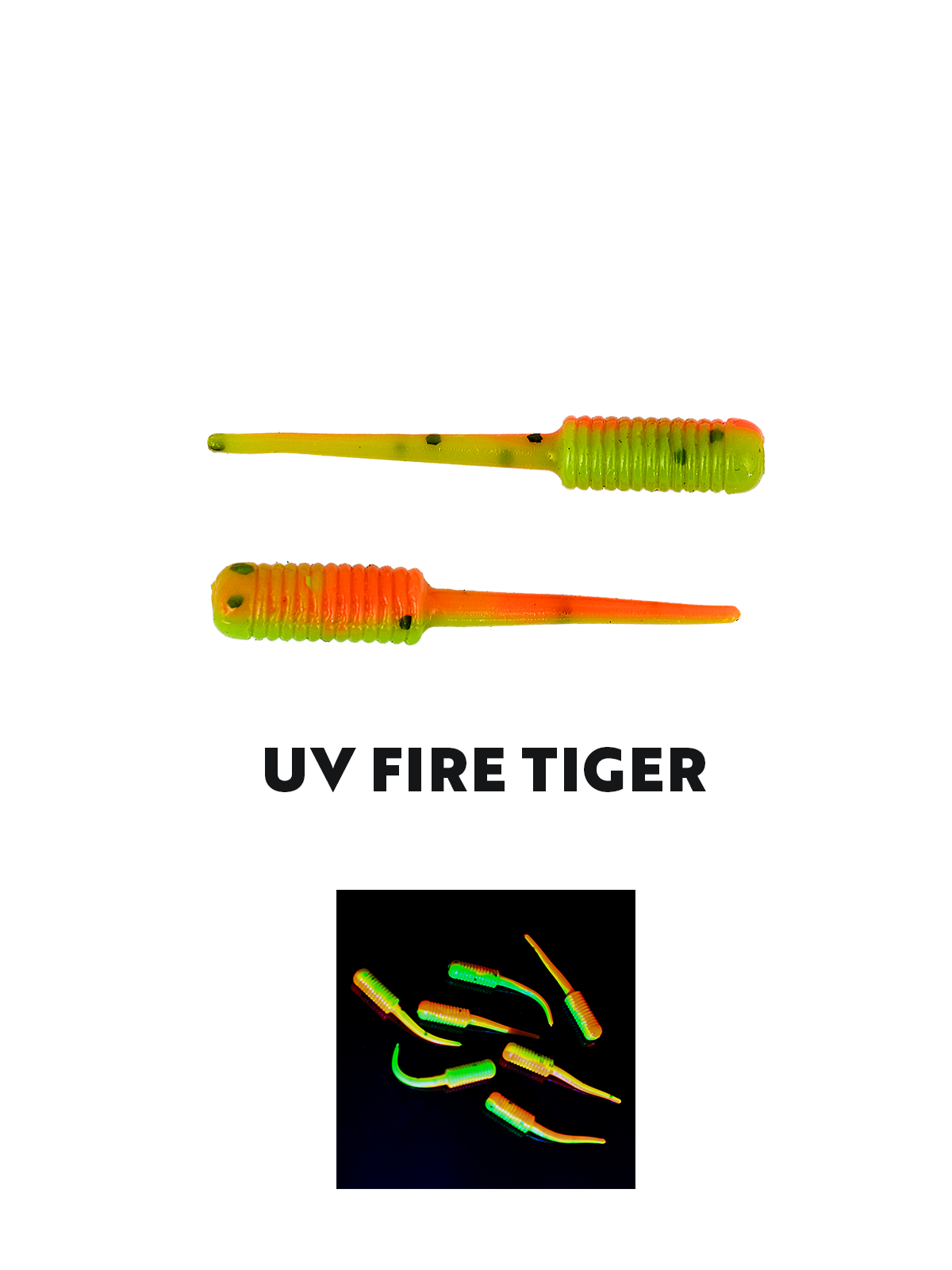 Fujin Baby FRY 2cm LRF Silikonu Pearl White Glow