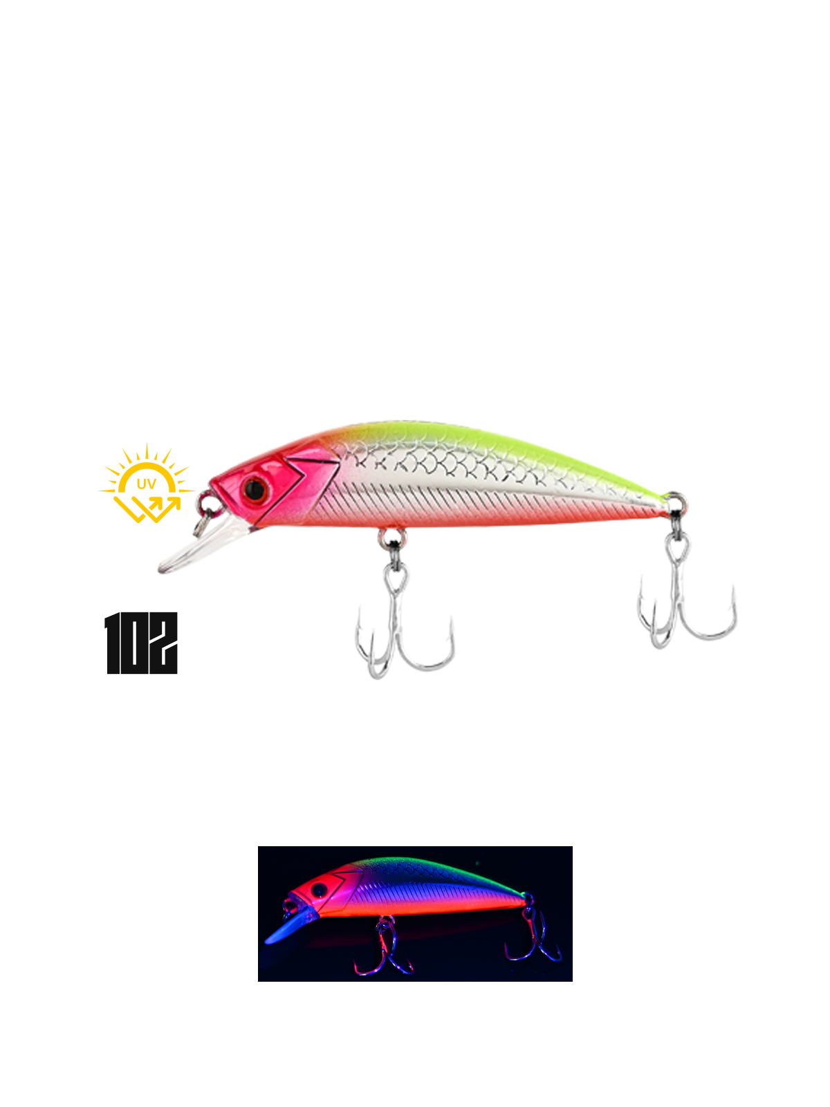 Fujin Beagle 6cm 6.5gr Maket Balık