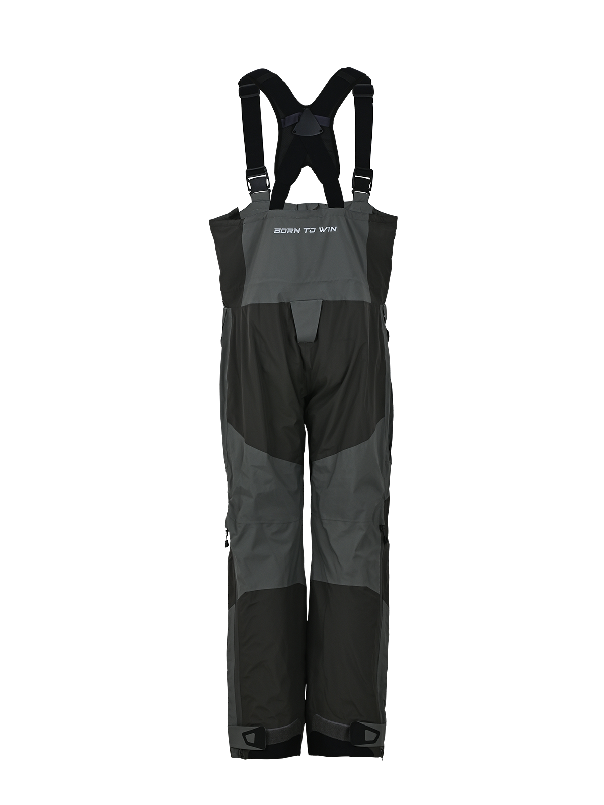 Fujin Bigsea Offshore Bibs Grey Khaki