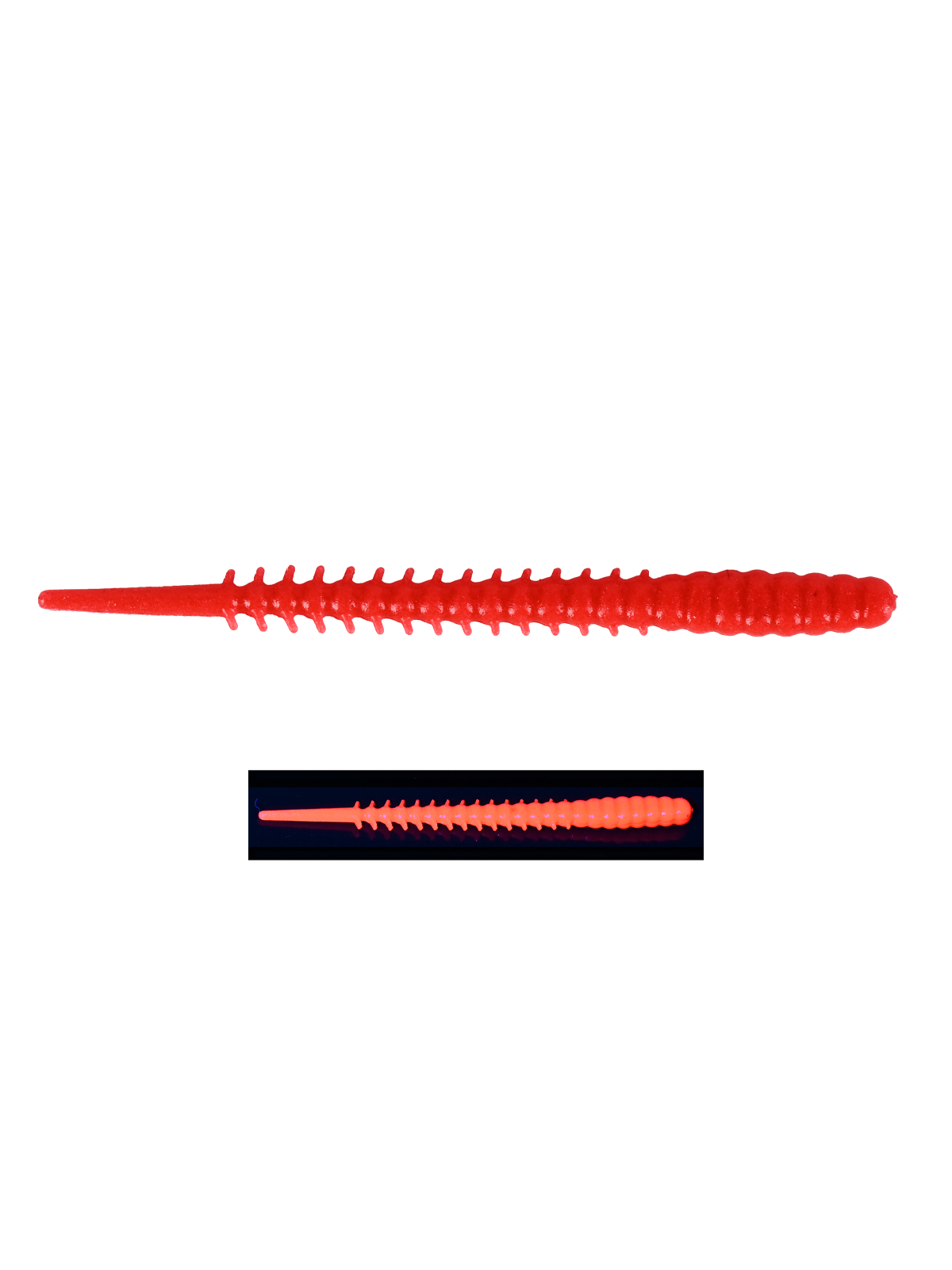 Fujin Bio Worm 6cm Floating Pink Fluo UV
