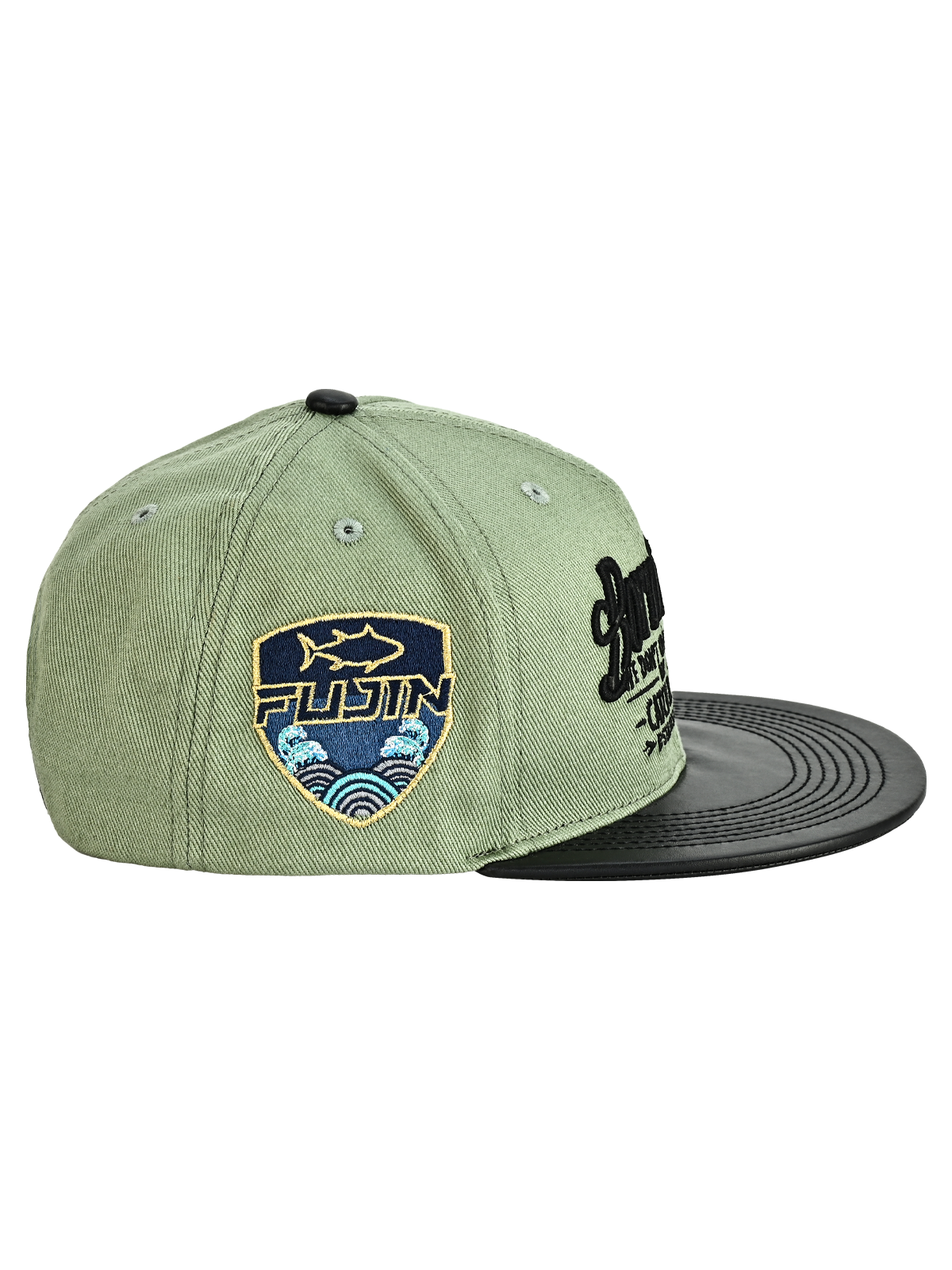 Fujin BTW Leather Visor Şapka Light Green