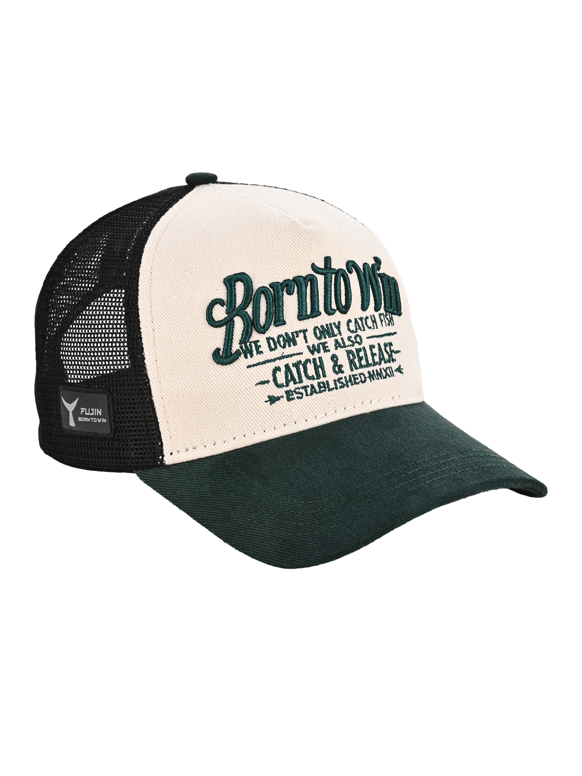 Fujin BTW Trucker Şapka Beige Green