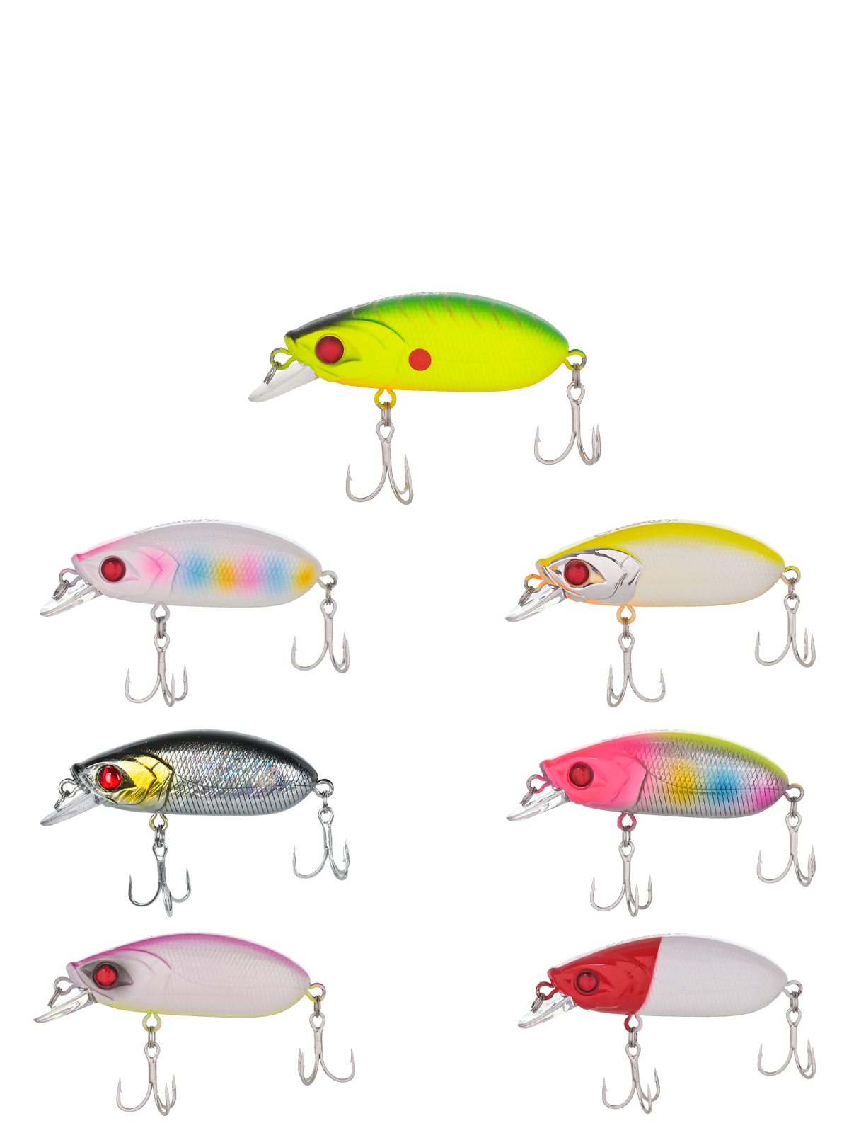 Fujin Chubby 50S 7gr 50mm #048 Red Mott