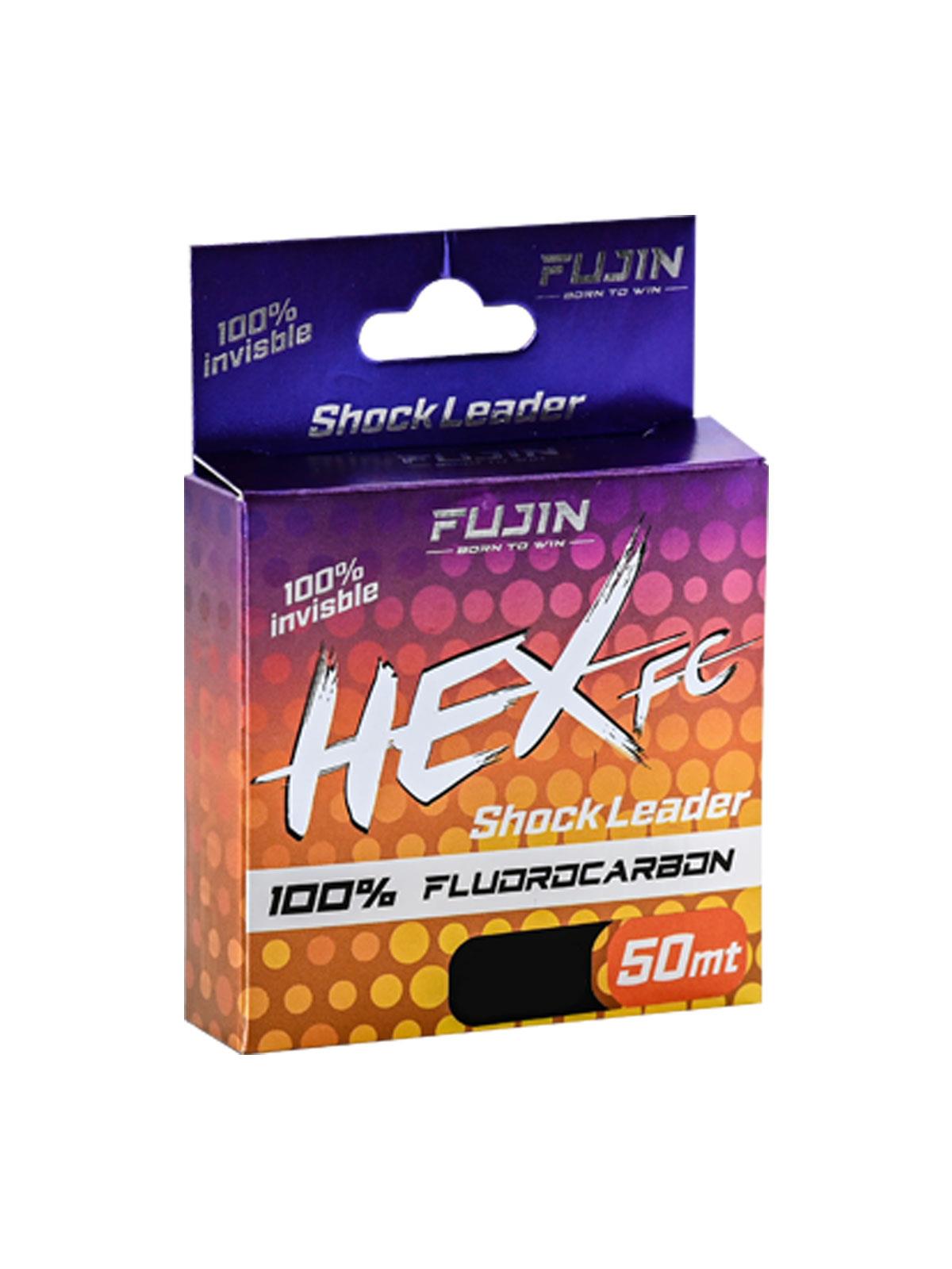 Fujin Hex %100 FC Leader 50mt 0.12mm Misina