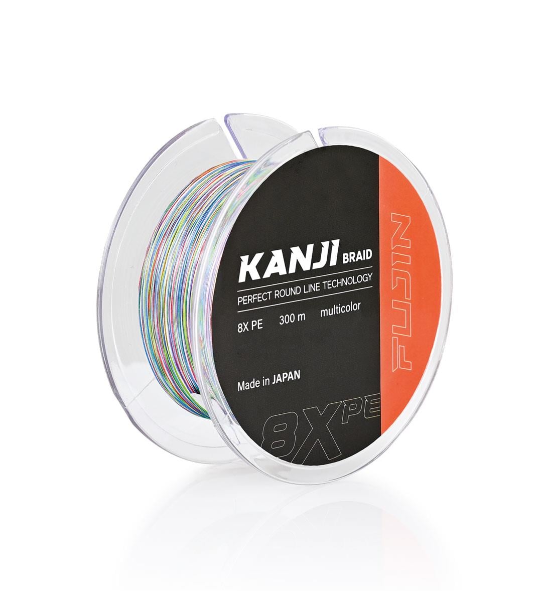 Fujin Kanji 8X 300MT 0.165mm Multi Color Pe Line