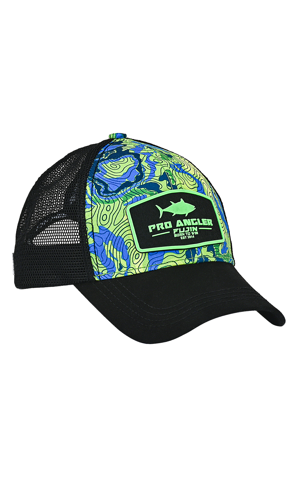 Fujin Pro Angler GEO Green Balıkçı Şapkası
