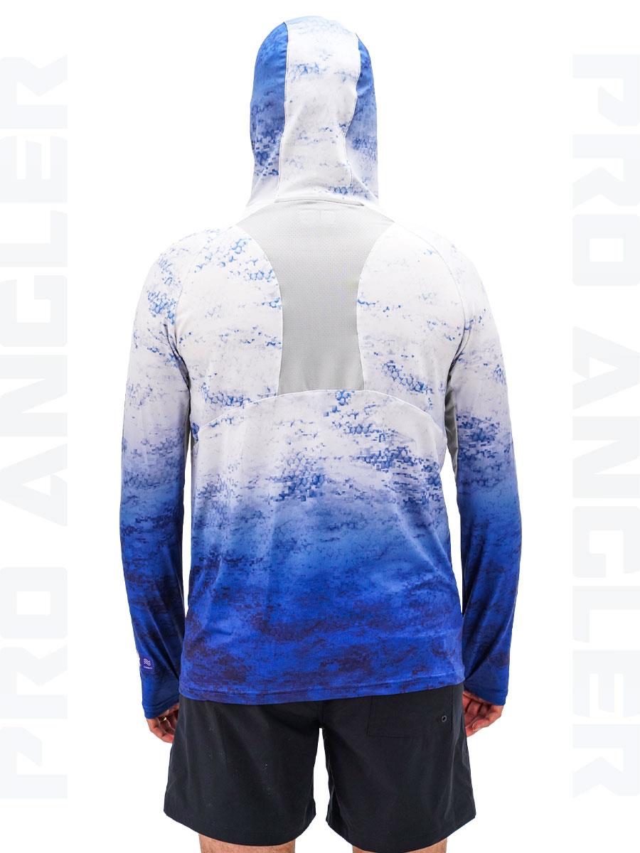 Fujin Pro Angler S24 Buff&Hoodie Grey Wave #S