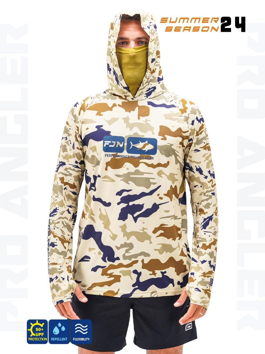 Fujin Pro Angler S24 Buff&Hoodie Natural Camo #S