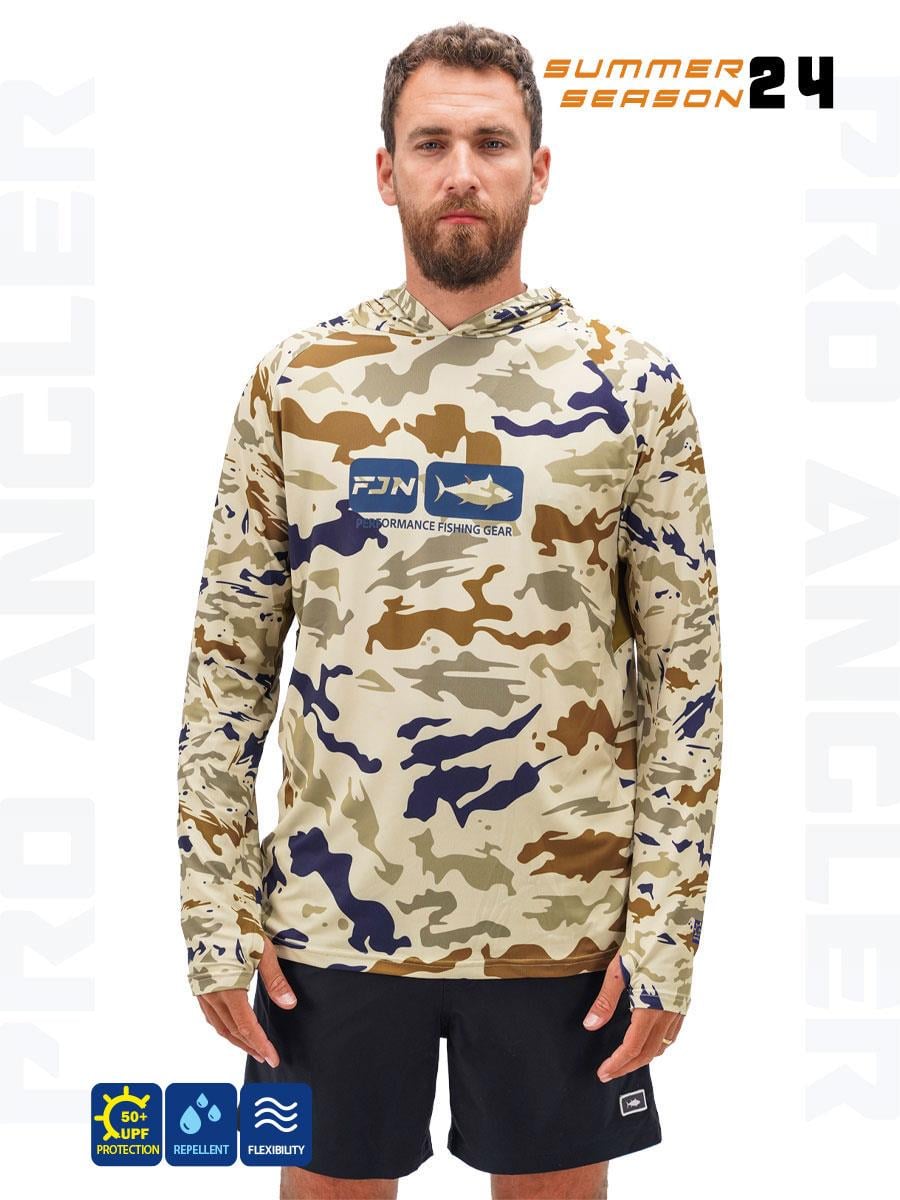 Fujin Pro Angler S24 Hooded Natural Camo #S