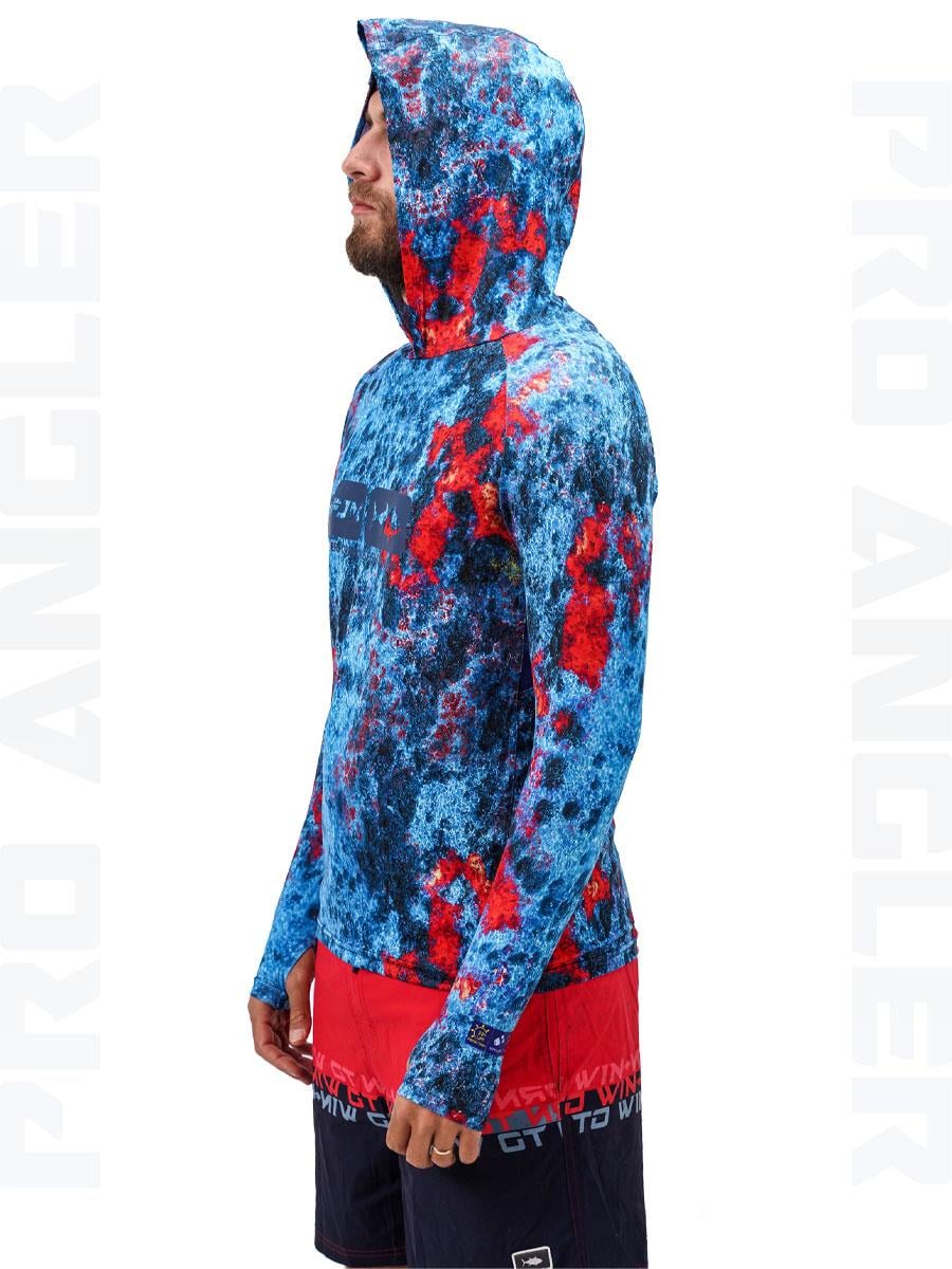 Fujin Pro Angler S24 Hooded Red Reef #S