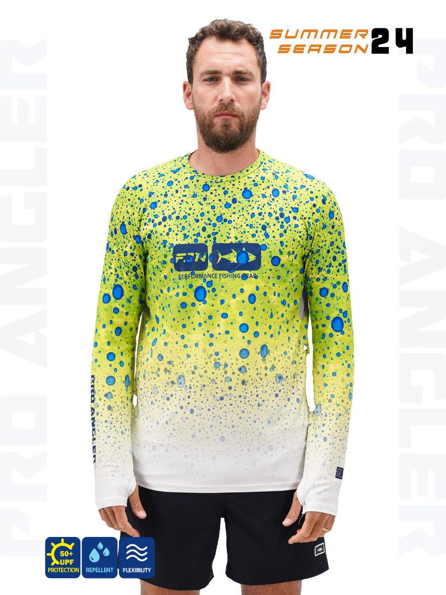 Fujin Pro Angler S24 T-Shirt Green Ocean #S
