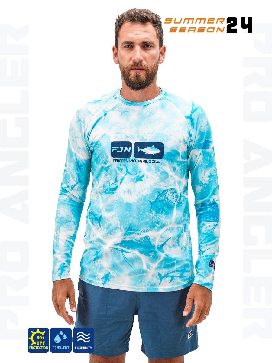 Fujin Pro Angler S24 T-Shirt Water Camo #S