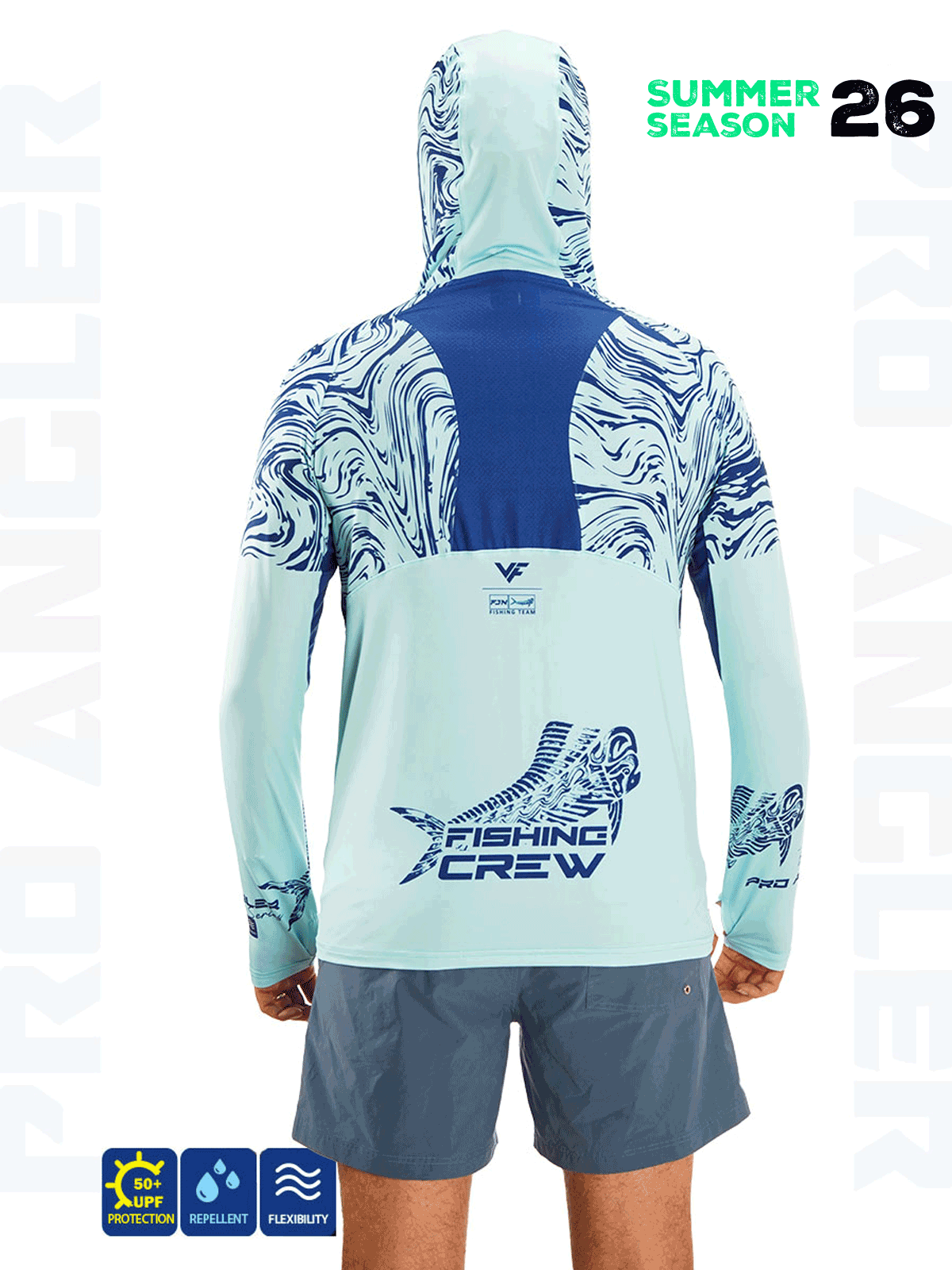 Fujin Pro Angler S26 Buff&Hoodie Izohips Mint