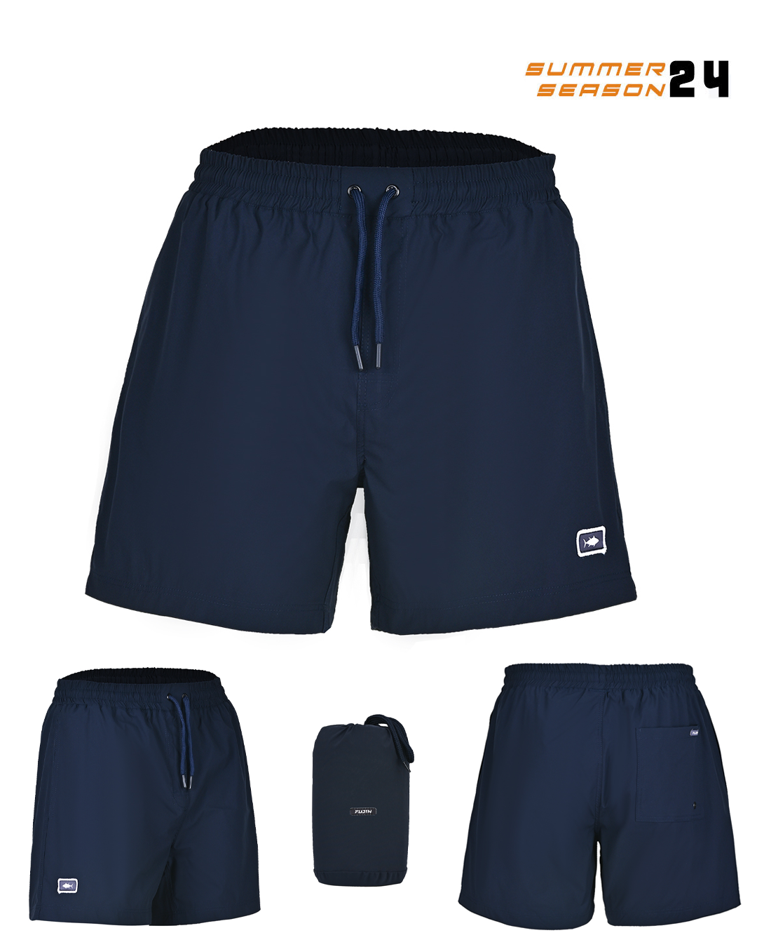 Fujin Pro Angler Short Mayo Navy #S