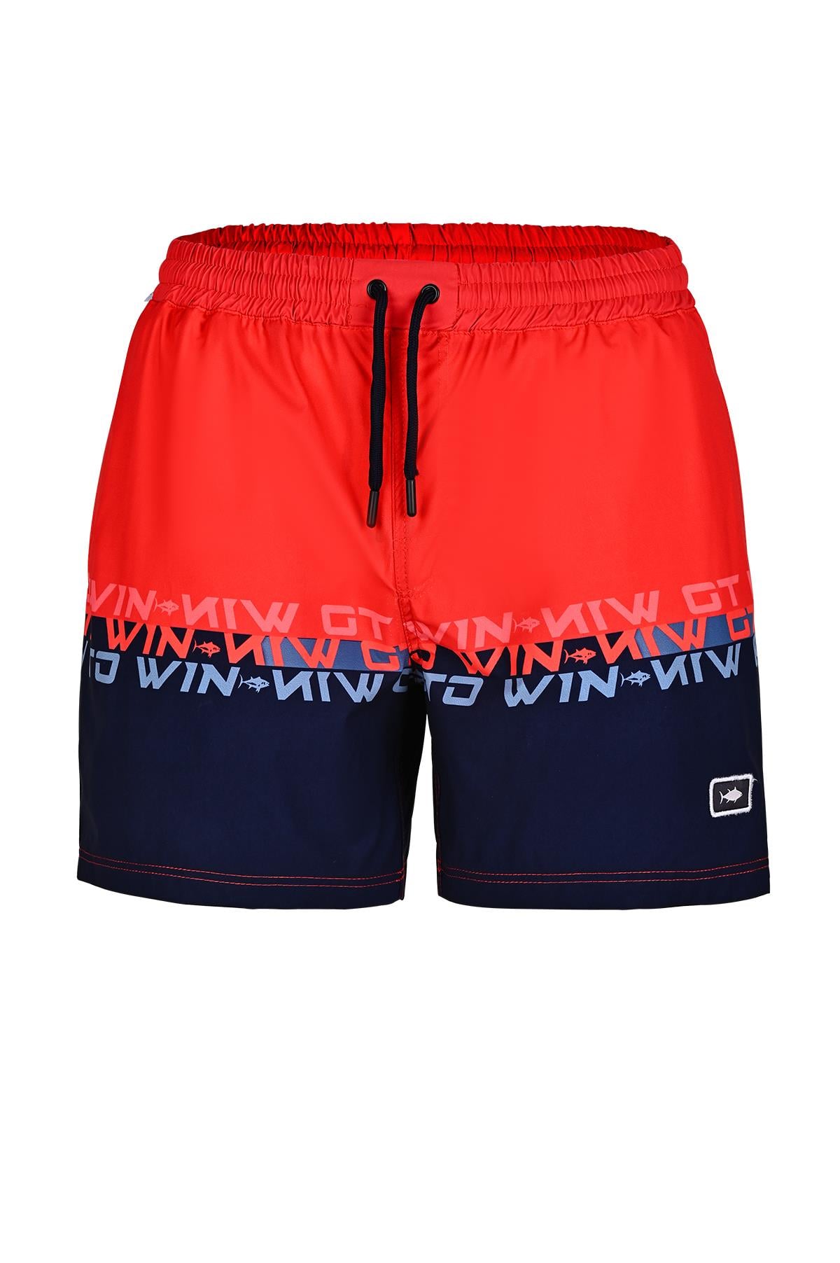 Fujin Pro Angler Short Mayo Scarlet Dark Navy #S