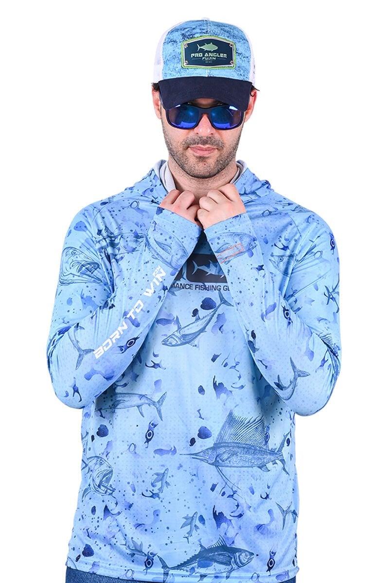 Fujin Pro Angler T-Shirt Blue Fish 