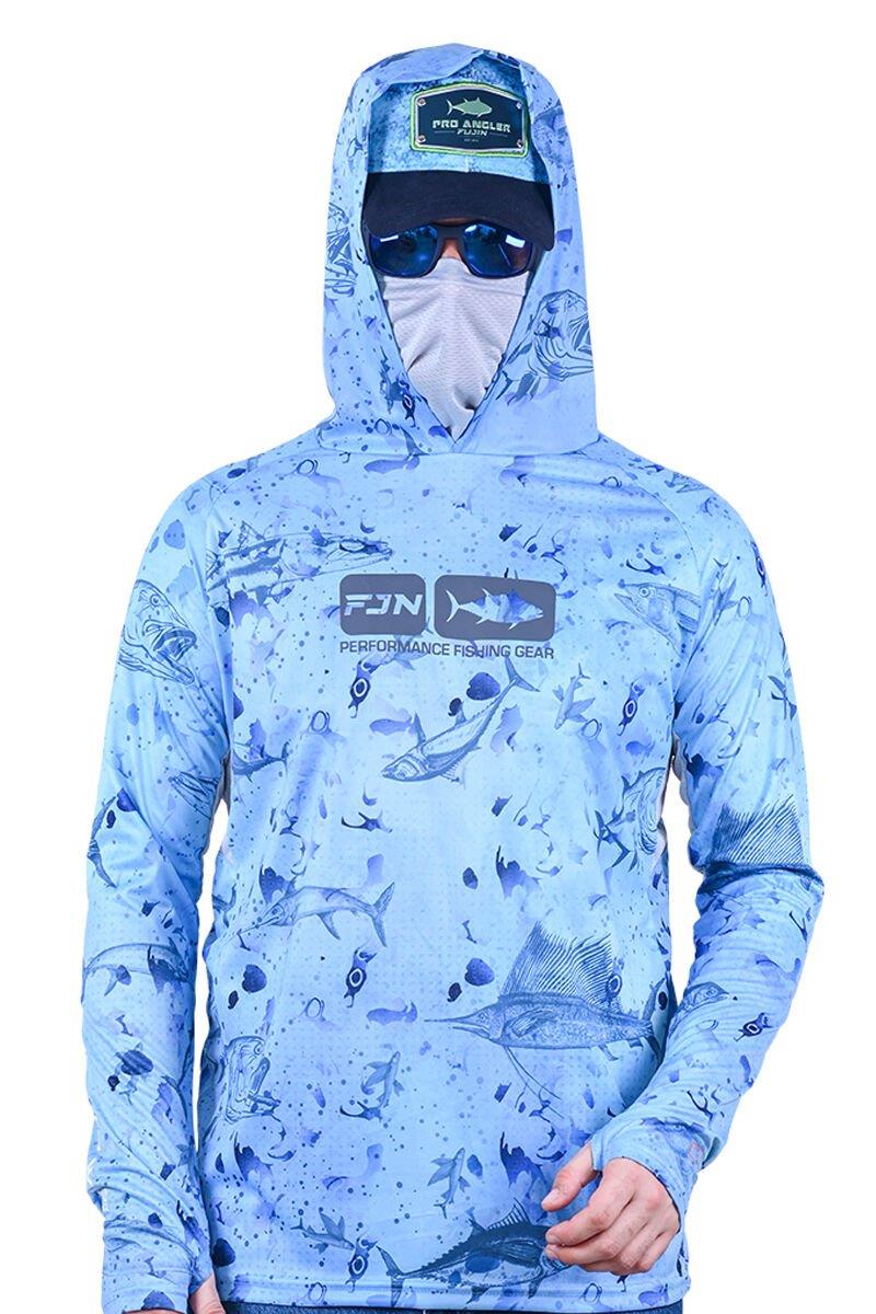 Fujin Pro Angler T-Shirt Blue Fish 