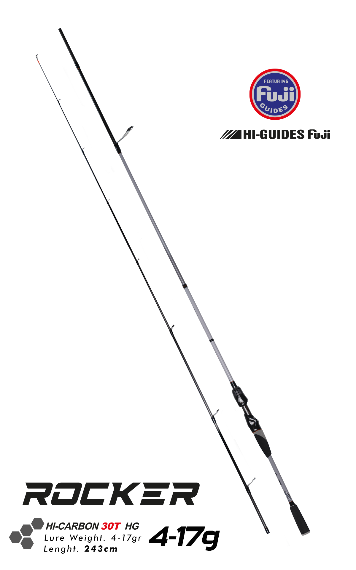 Fujin Rocker 243cm 4-17gr LRF Kamışı FRKR-802L