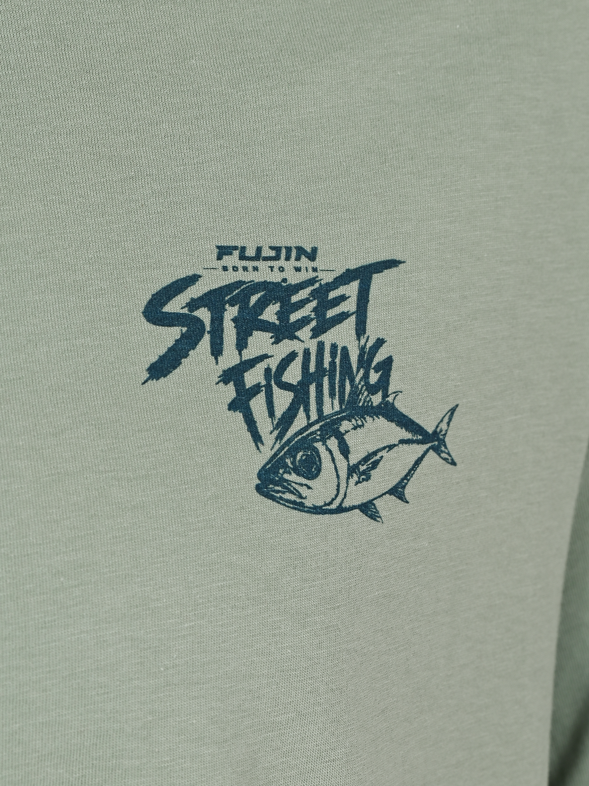 Fujin S26 Street Fishing T-Shirt Green