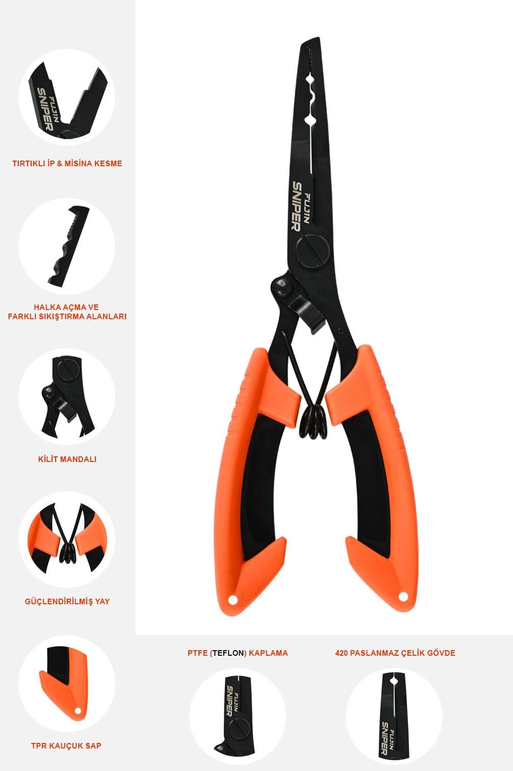 Fujin Sniper Pliers - Çok Amaçlı Pense