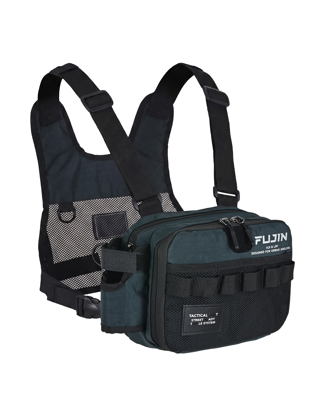 Fujin Tactical Vest Indigo Balıkçı Çantası