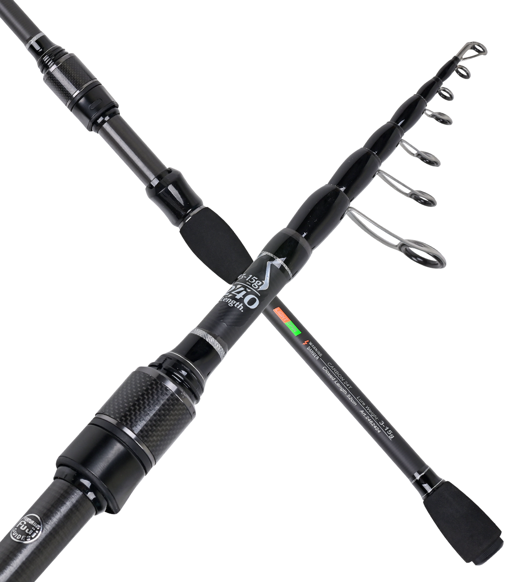 Fujin Walker 240cm 3-15gr Teleskopik Spin Kamışı