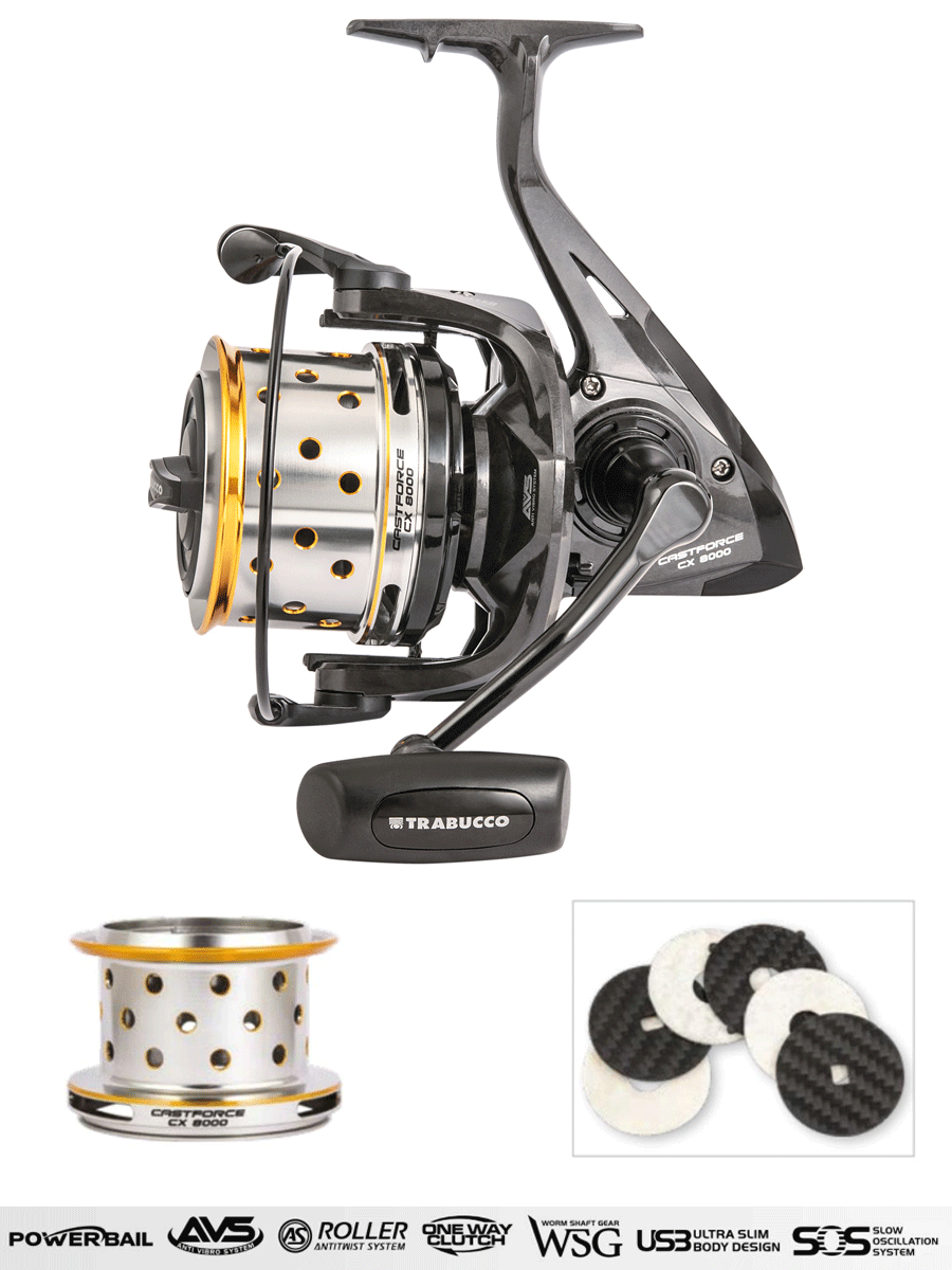 Trabucco Castforce CX Surf 8000 Ultra Light
