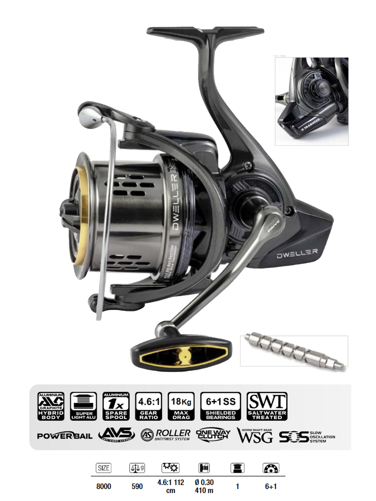 Trabucco DWeller Surf 8000 Olta Makinesi