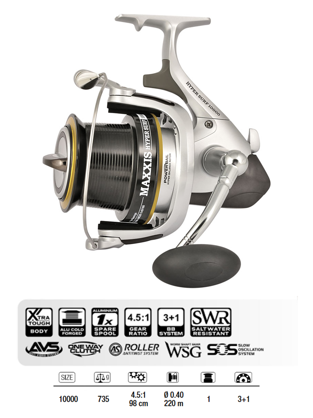 Trabucco Maxxis Hyper Surf 10000 Olta Makinesi