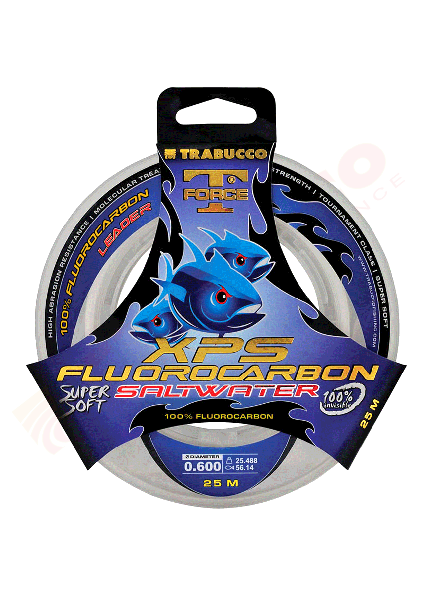 Trabucco T-Force Fluorocarbon Leader SW 25m 0.70mm