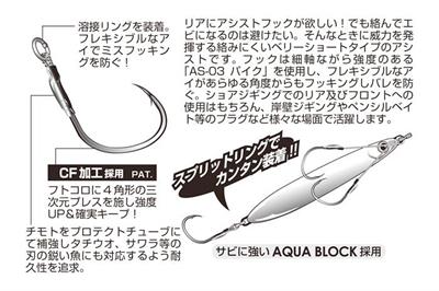 DECOY DJ-77 Short Pike Jig Assist