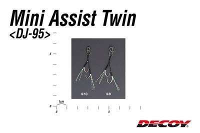 Decoy DJ-95 Mini Asist Twin İkili Asist İğne